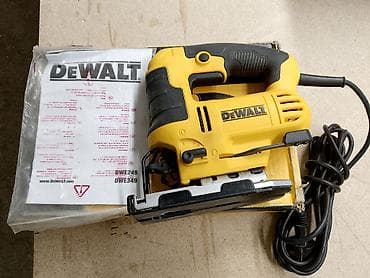 лазерный рулетка: Лобзик DeWALT DWE349 - Мощность: 650 Вт - Частота ходов: 500–3200 — 2