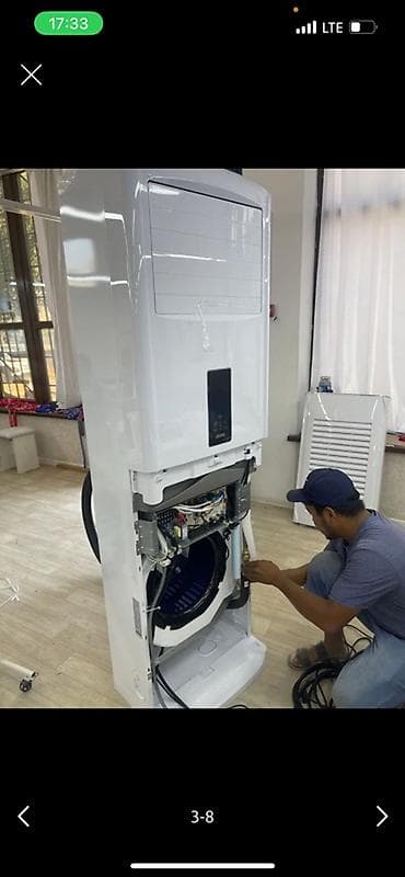 семейная баня рядом: Напольный кондиционер-сплит Midea (колонного типа) - Форм-фактор — 7