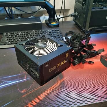 блоки питания fractal design: Блок питания, Новый, DeepCool, 750 Вт, Gold, 750 Вт — 1