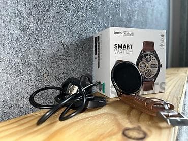 amazfit active: Смарт-часы Hoco Watch Y22 - Классический круглый корпус, ультратонкий — 3