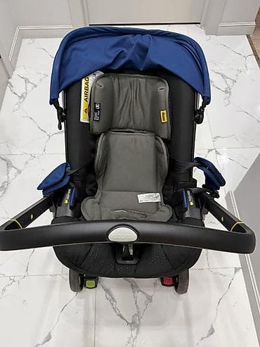 mama doona: Автокресло, цвет - Синий, Б/у — 1