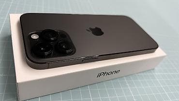 телефон айфон х: IPhone 14 Pro Max, Б/у, 256 ГБ, Черный, Коробка, 84 % — 1