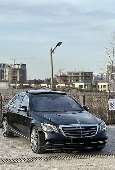 сопог мерс: Mercedes-Benz S-Class: 2018 г., 4 л, Автомат, Бензин, Седан — 1