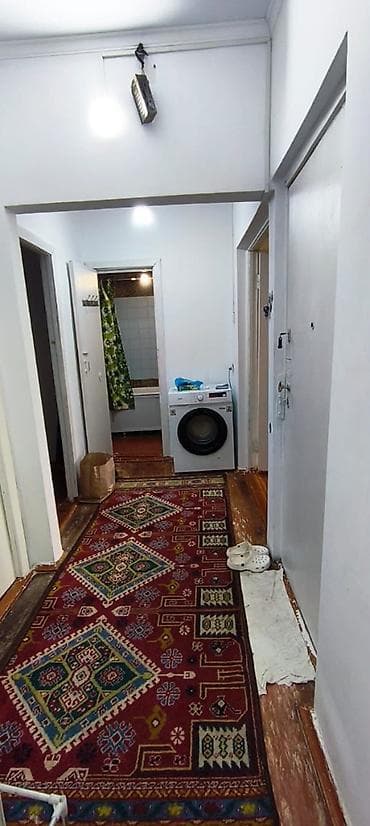 flat osh: 2 комнаты, 44 м², Асанбай мкр 105 серия, 4 этаж, Косметический ремонт — 3