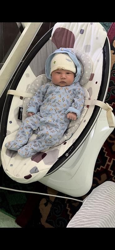 мебиль: Электрокачели 4moms mamaRoo - Интеллектуальная электронная — 1