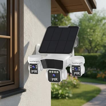 как выглядит скрытая камера видеонаблюдения: Интеллектуальная уличная камера безопасности с питанием от солнечной — 2