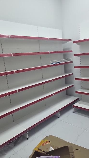 полки метал: Торговые стеллажи металлические для магазина - Тип: пристенные — 1