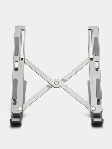 подставка с кулерами для ноутбука: Подставка для ноутбука и планшета алюминиевая регулируемая складная — 9