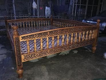 кованные скамейки: Тапчан 3 x 250 x Дерево — 3