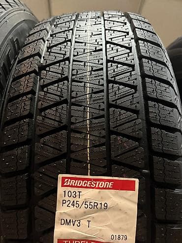 w210 55: Зимняя японская шина. Фирма Bridgestone DMV3 made in Japan. Размер — 3