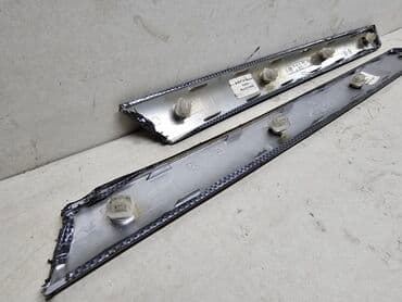 декоративные панели: Декоративные накладки (планки, молдинги) дверей BMW E46. Оригинал б/у — 8