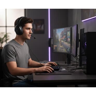 наушник хайпер х: Полноразмерные, HyperX, Б/у, Проводные, Геймерские — 1