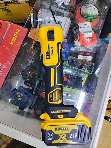 Аккумуляторная угловая шлифмашина (УШМ) DEWALT XR - Питание: Li‑Ion