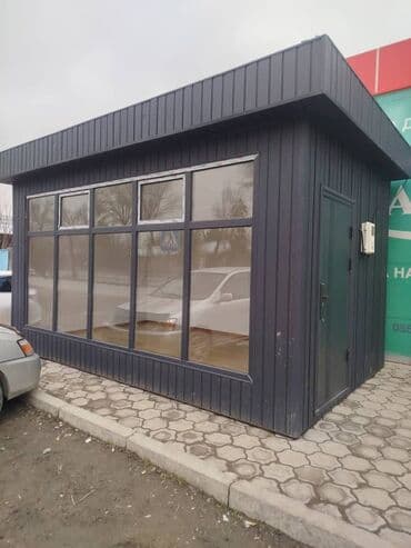 фасадные работы под ключ: Модульные павильоны/киоски из сэндвич‑панелей - Современный каркасный — 1