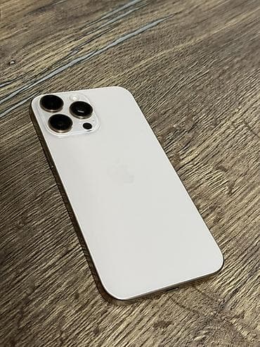 Техника и электроника: IPhone 16 Pro Max, Б/у, 256 ГБ, Desert Titanium, 91 % — 3