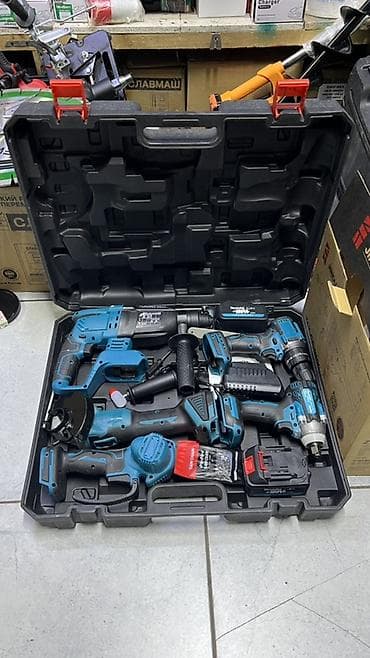 чугуные батарей: Набор аккумуляторного электроинструмента в кейсе Комплект в большом — 1