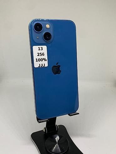 IPhone 13, Колдонулган, 256 ГБ, Көк, 100 % lalafo.kg да IPhone 13, Колдонулган, 256 ГБ, Көк, 100 %
