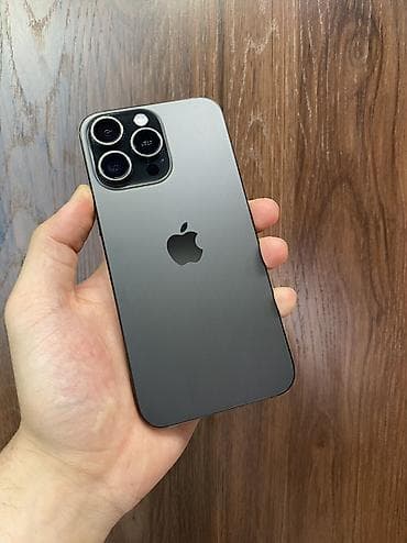 Техника и электроника: IPhone 15 Pro Max, Б/у, 512 ГБ, Black Titanium, Защитное стекло, Чехол, 85 % — 1