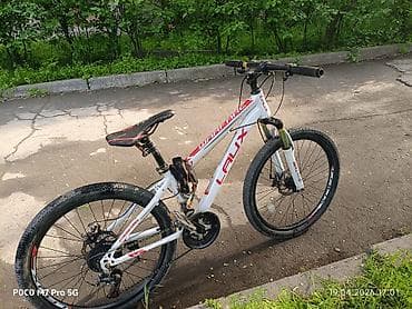 fixed gear: Горный велосипед, Laux, Рама M (156 - 178 см), Алюминий, Б/у — 1