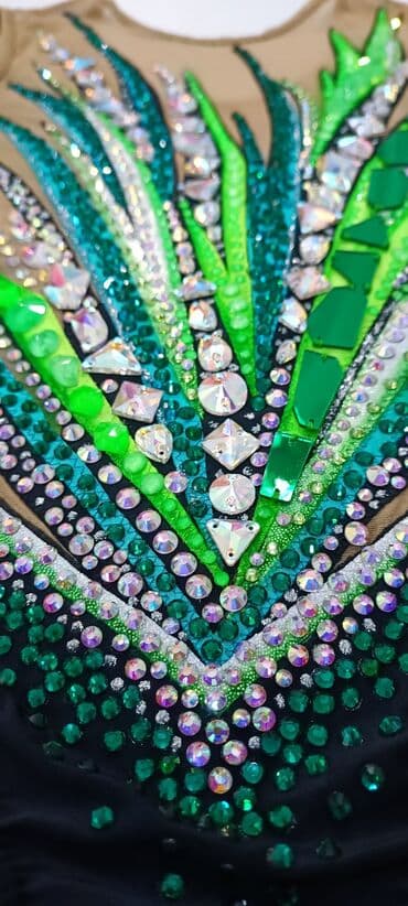 купальник для художественной: 🔥🔥🔥новинка🔥🔥🔥 💚 ПРОКАТ купальников для художественной гимнастики. 💚 — 13