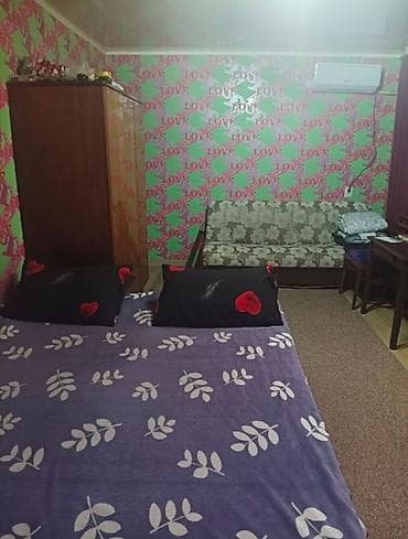 Батирлер: 1 бөлмө, 32 м², 8-мкр 104-серия, 1 кабат, Ремонт талап кылынат — 8