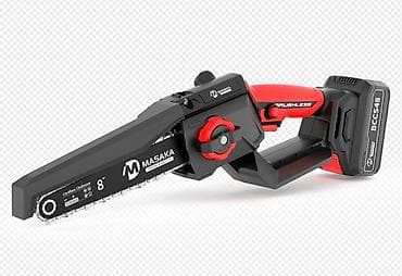 Пилы: Аккумуляторная мини-цепная пила MASAKA BCCS48 - Бесщеточный двигатель — 1