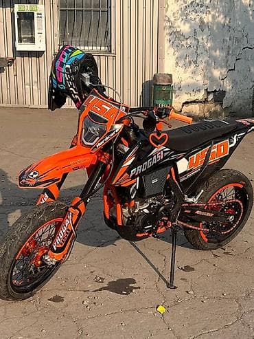 Скутеры: Мотоцикл супермото/эндуро PROGASI 450 (оформление HSB/Hardcore). Яркий — 4
