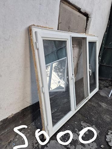 отун комур: Даяр пластик терезеле, Терезе түрү: Стандарттык, Колдонулган, Орнотуусуз, Бөлүп төлөө жок — 2