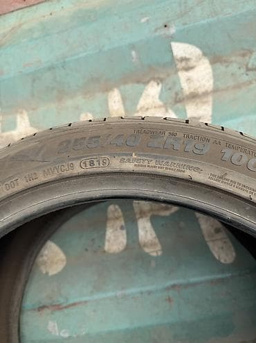 stud 100: Шины 255 / 40 / R 19, Лето, Б/у, 1 шт, Легковые, Япония, GoodYear — 2