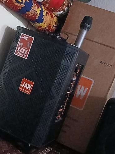 Портативная акустическая система JAW Super Sound - Мощная напольная