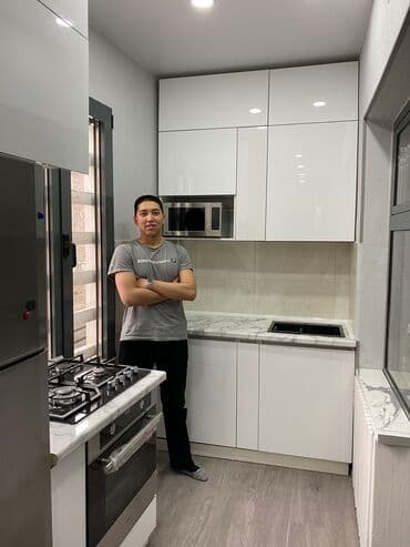 перетяжка мебели на дому: Мебель на заказ, Кухонный гарнитур, Стол, Столешница — 14