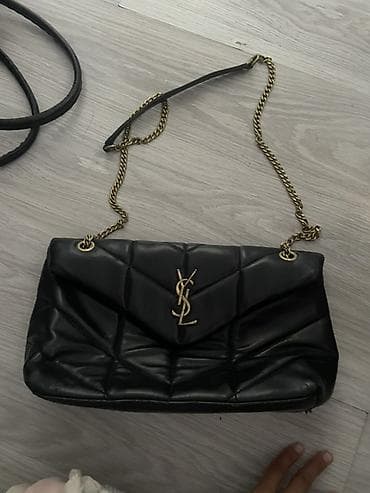 ив сен лоран: Классическая сумка, Saint Laurent, Материал: Натуральная кожа, Стеганая модель, Женские — 1