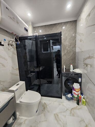 душовое кабина: Душевая перегородка с двойным раздвижным механизмом — максимум — 1