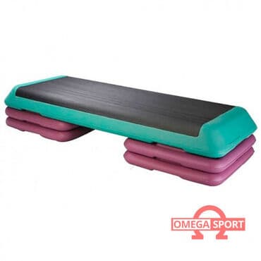 Степ платформа 3 уровня AeroFitv Размеры: 105х40 см Высока-20см