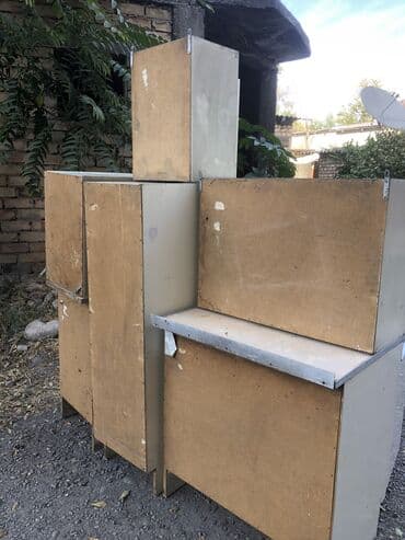 старинная кухонная мебель: Кухонный гарнитур, Б/у, цвет - Белый, Дерево, Самовывоз, Бесплатная доставка, Платная доставка — 7