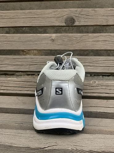 ботинки муж: Мужские кроссовки, 43, Salomon, Б/у, цвет - Серебристый, Самовывоз, Бесплатная доставка — 4
