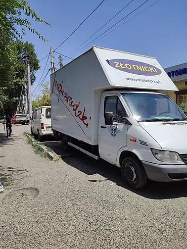 грузовой мерседез: Грузовой фургон Mercedes-Benz Sprinter (будка) для переездов и — 3