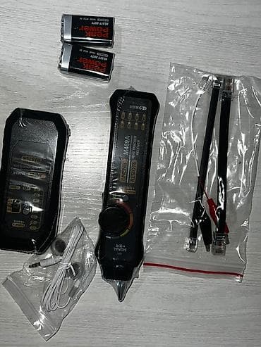 Үй жана бакча: Тестер/трассоискатель кабелей ANENG M469A (набор) Функции: - Поиск и — 6