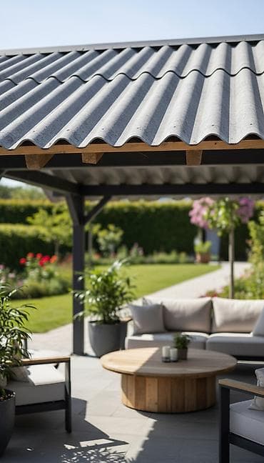 Шифер, Асбестоцементный, Крупноволновой