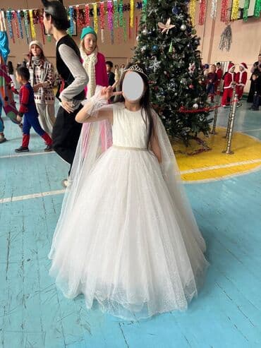 детские белые кеды: Детское платье, цвет - Белый — 5