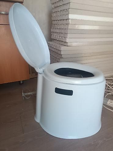 Үй үчүн биодааратканалар: Портативный туалет (биотуалет) с крышкой и внутренним съёмным — 3