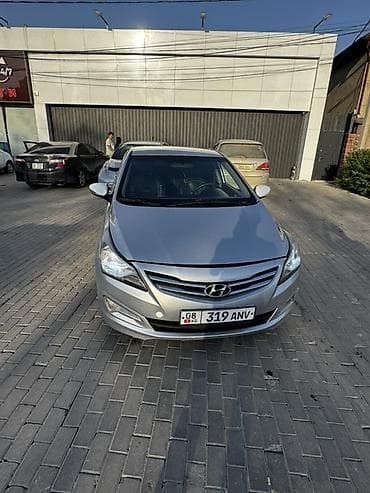 хундай аванте 1: Hyundai Solaris: 2015 г., 1.6 л, Кол менен иштөөчү, Бензин, Седан — 3