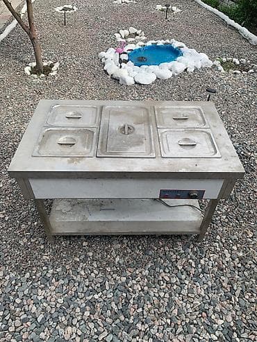 Өндүрүш үчүн жабдуулар: Промышленная газовая плита на 3 конфорки + электрическая плита/духовка — 9