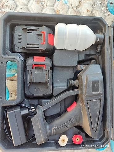 рай панель: Портативная аккумуляторная мойка высокого давления DECO DCM36 в кейсе — 4