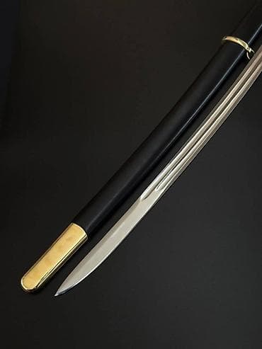 коллекционная: Шашка казачья в ножнах - Тип: шашка с изогнутым клинком, полуторная — 3