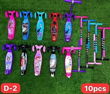 Электр транспорту: Балдар самокаты, Үч дөңгөлөктүү, Жаңы — 10