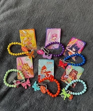 карточки wb: Набор браслетов и карточек Winx Club. Коллаборация с Додо пицца. 2000 — 1