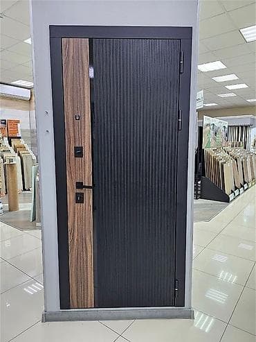 прием черного металла: Двери для домов и квартир, Металлическая, Одностворчатая, цвет - Черный — 1