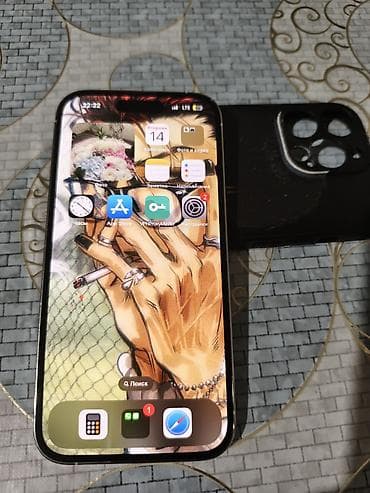 iphone 5s купить: IPhone 14 Pro, Б/у, 256 ГБ, Серебристый, Чехол, 80 % — 7