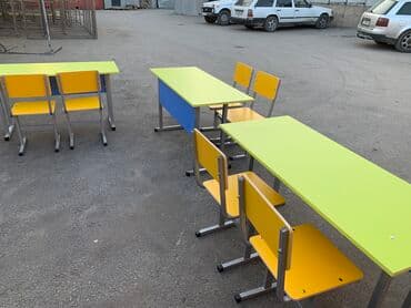 детские столы и стулья для школьников: Парты стулья для младших классов — 3